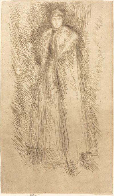 El abrigo de piel de James Abbott McNeill Whistler