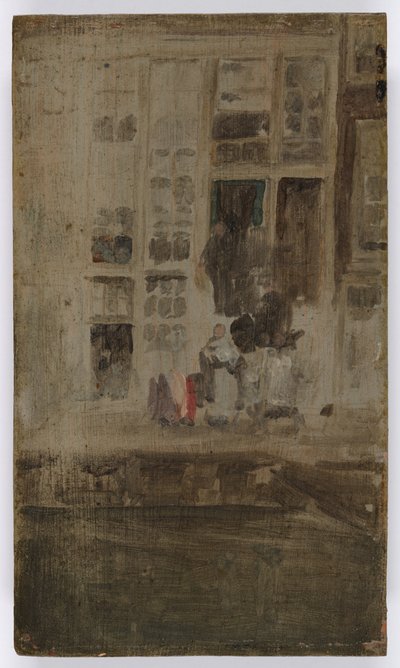 La Casa Gris de James Abbott McNeill Whistler