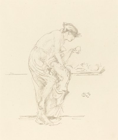 El horóscopo, c. 1889 de James Abbott McNeill Whistler
