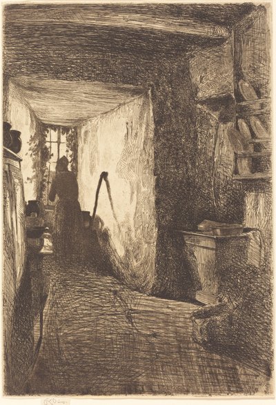 La cocina, 1858 de James Abbott McNeill Whistler