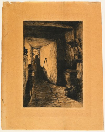Die Küche, aus The French Set de James Abbott McNeill Whistler