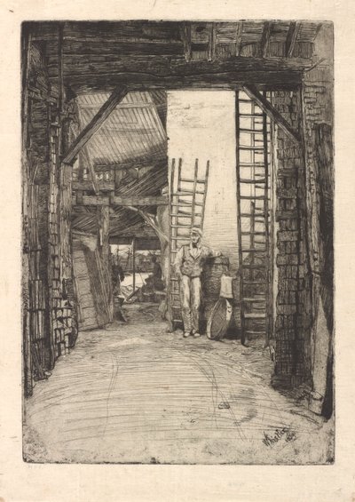 El calero, 1859 de James Abbott McNeill Whistler