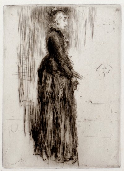 El pequeño vestido de terciopelo de James Abbott McNeill Whistler