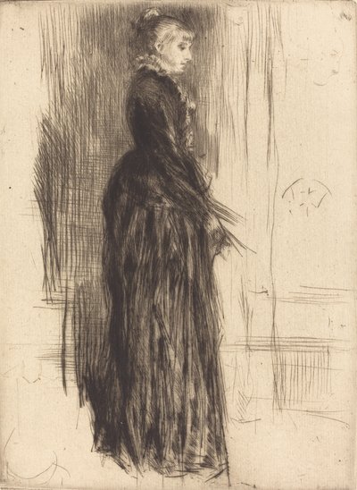 El Pequeño Vestido de Terciopelo de James Abbott McNeill Whistler