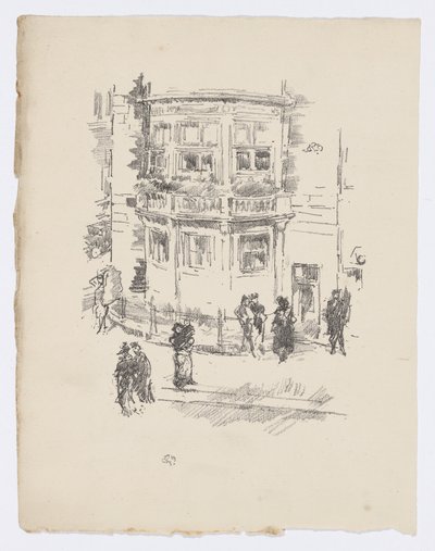La ventana del director, Gaiety Theatre de James Abbott McNeill Whistler