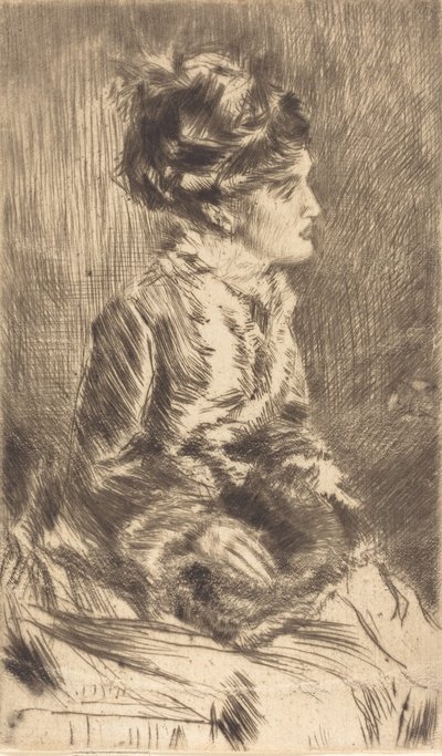 El Muff de James Abbott McNeill Whistler