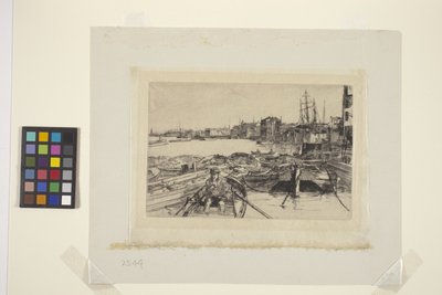 La piscina (grabado) de James Abbott McNeill Whistler