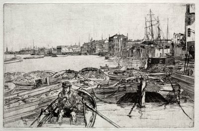 La piscina, 1859 de James Abbott McNeill Whistler