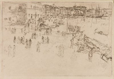 La Riva, 1879-1880 de James Abbott McNeill Whistler