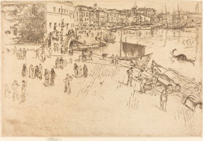 La Riva, No.I, 1879-1880 de James Abbott McNeill Whistler