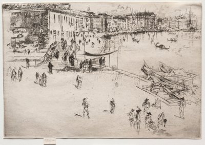 La Riva, No. 2, 1886 de James Abbott McNeill Whistler