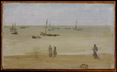 La orilla del mar de James Abbott McNeill Whistler