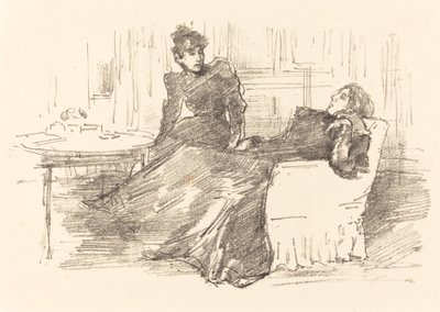 Las hermanas, 1894-1895 de James Abbott McNeill Whistler