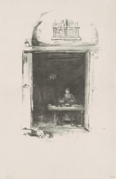 El Herrero, Passage du Dragon, 1894 de James Abbott McNeill Whistler