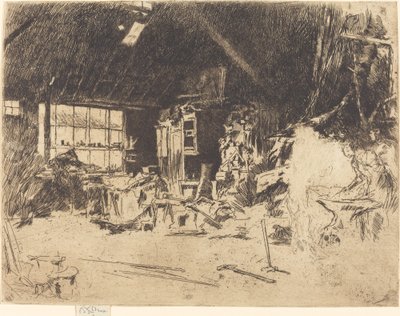 La Herrería, c. 1880 de James Abbott McNeill Whistler