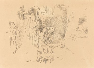 La Herrería Soleada, 1895 de James Abbott McNeill Whistler