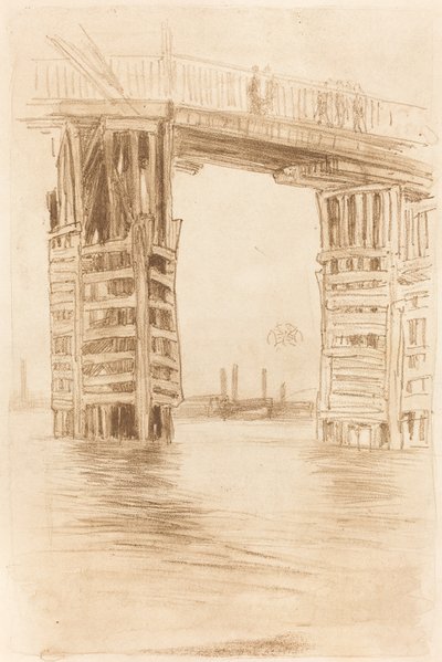 El Puente Alto, 1878 de James Abbott McNeill Whistler