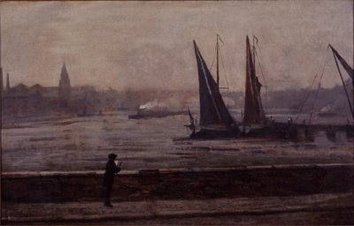 El Támesis desde el puente de Battersea de James Abbott McNeill Whistler