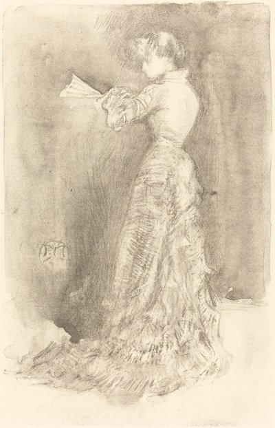 El tocador, 1878 de James Abbott McNeill Whistler