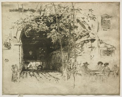 El Traghetto, 1880 de James Abbott McNeill Whistler