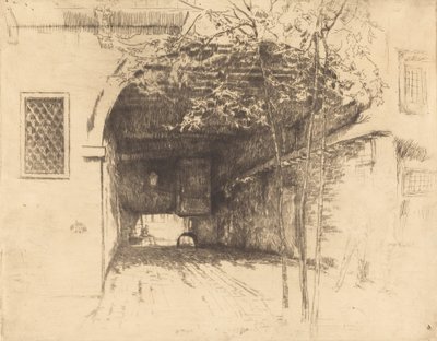 El Traghetto, No.I de James Abbott McNeill Whistler