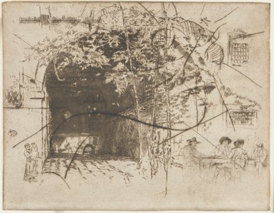 El Traghetto, No. 2, 1879-1880 de James Abbott McNeill Whistler