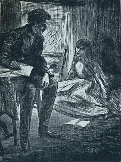 El sermón de prueba, c. 1862, 1923 de James Abbott McNeill Whistler