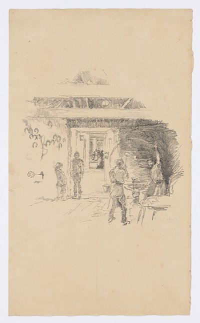 El herrero de neumáticos de James Abbott McNeill Whistler