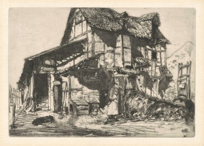 El inquilinato inseguro, 1858 de James Abbott McNeill Whistler