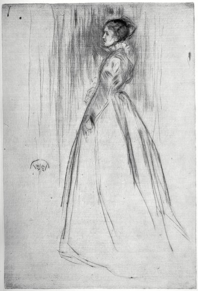El Vestido de Terciopelo, 1873 1904 de James Abbott McNeill Whistler