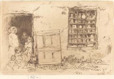 La Tienda de Dulces del Pueblo de James Abbott McNeill Whistler