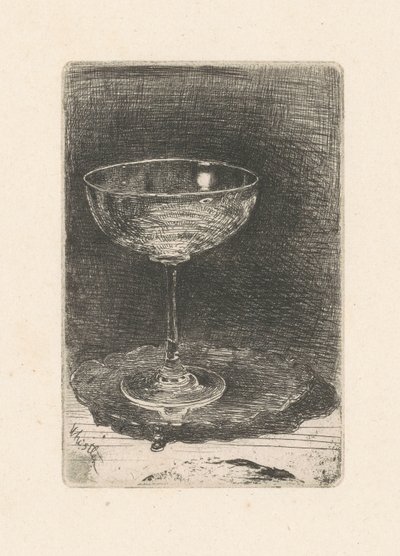 La copa de vino, 1859 de James Abbott McNeill Whistler
