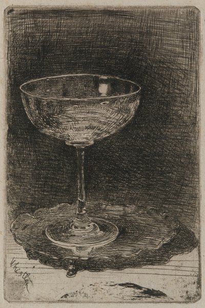 La copa de vino de James Abbott McNeill Whistler
