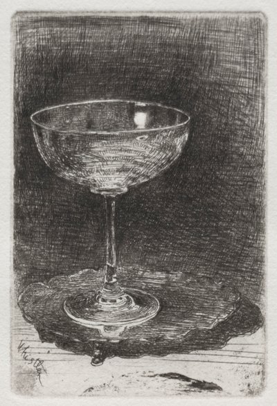 La copa de vino, 1858 de James Abbott McNeill Whistler