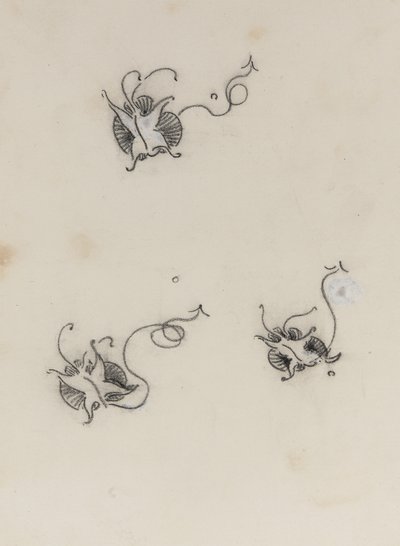 Tres Mariposas de Whistler de James Abbott McNeill Whistler