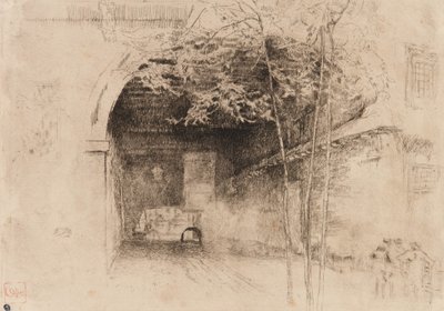 Traghetto, 1879-1880 de James Abbott McNeill Whistler