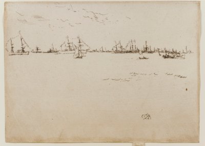 Buques de Tropas de James Abbott McNeill Whistler