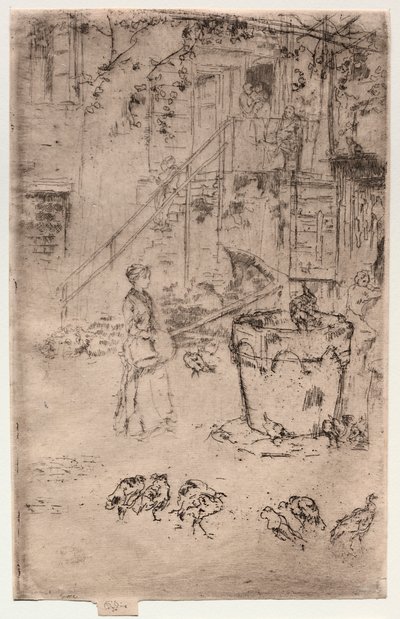 Pavos de James Abbott McNeill Whistler