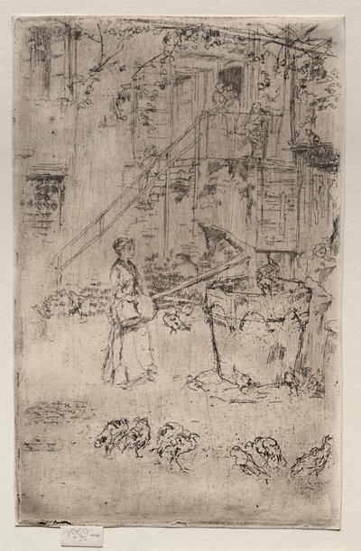 Pavos, 1886 de James Abbott McNeill Whistler