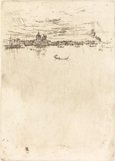 Venecia vertical de James Abbott McNeill Whistler