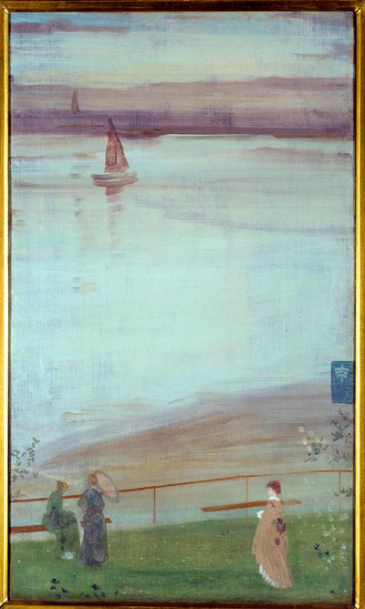 Variación en púrpura y verde de James Abbott McNeill Whistler