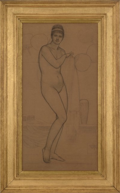 Venus desnuda de pie, 1869 de James Abbott McNeill Whistler
