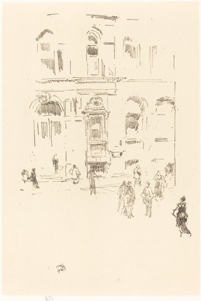 Club Victoria, 1879-1887 de James Abbott McNeill Whistler