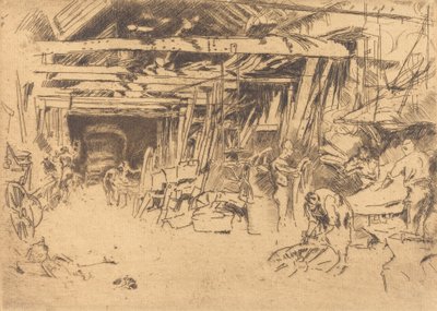 El carretero de James Abbott McNeill Whistler