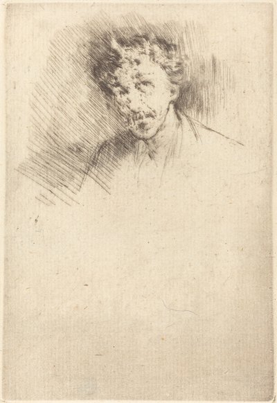 Whistler con el mechón blanco, 1879 de James Abbott McNeill Whistler