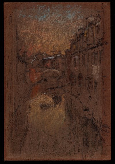 Noche de Invierno, 1879-1880 de James Abbott McNeill Whistler