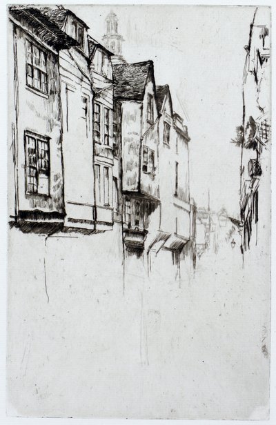 Calle Wych de James Abbott McNeill Whistler