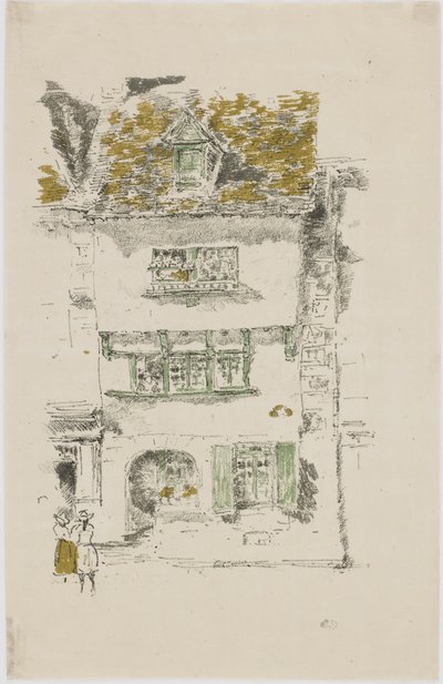 Casa Amarilla, Lannion, 1893 de James Abbott McNeill Whistler