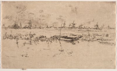 Zaandam de James Abbott McNeill Whistler