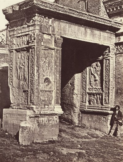 El Arco de Septimio Severo en el Velabro, llamado el Arco de los Orfebres de James Anderson